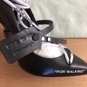 NIB FF-WHITE C/O VIRGIL ABLOH pumps size 39 IN BOX
